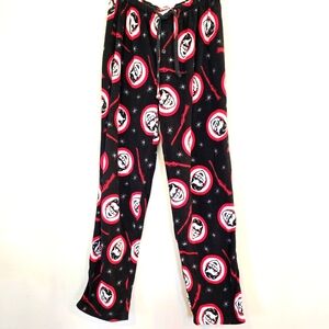 A‎ Christmas Story Ralphie Black Graphic Pajama PJ Pants Size XL.D206